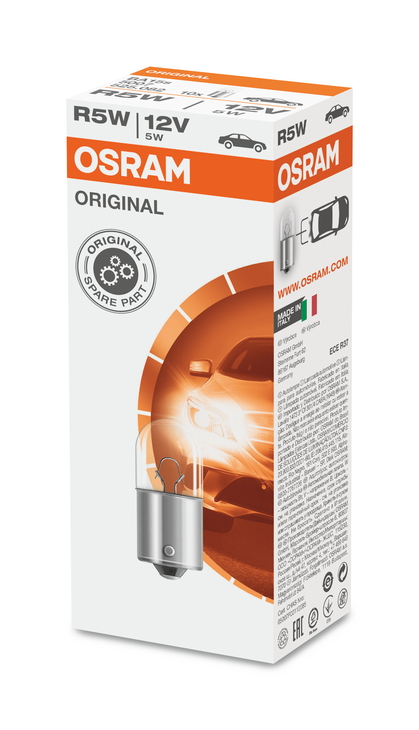 OSRAM Pære, tågebaglygte 5007
