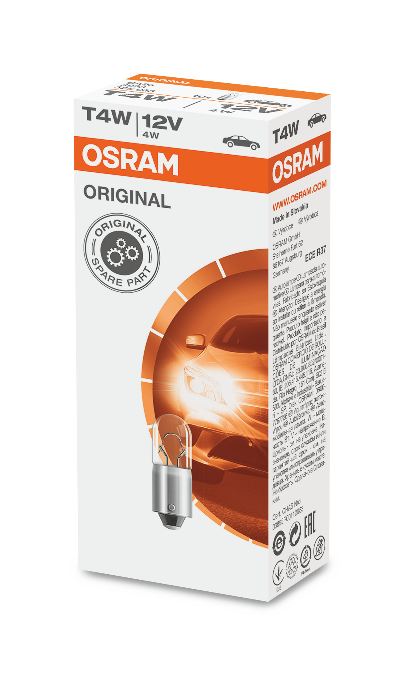 OSRAM Lampe, læselampe 3893