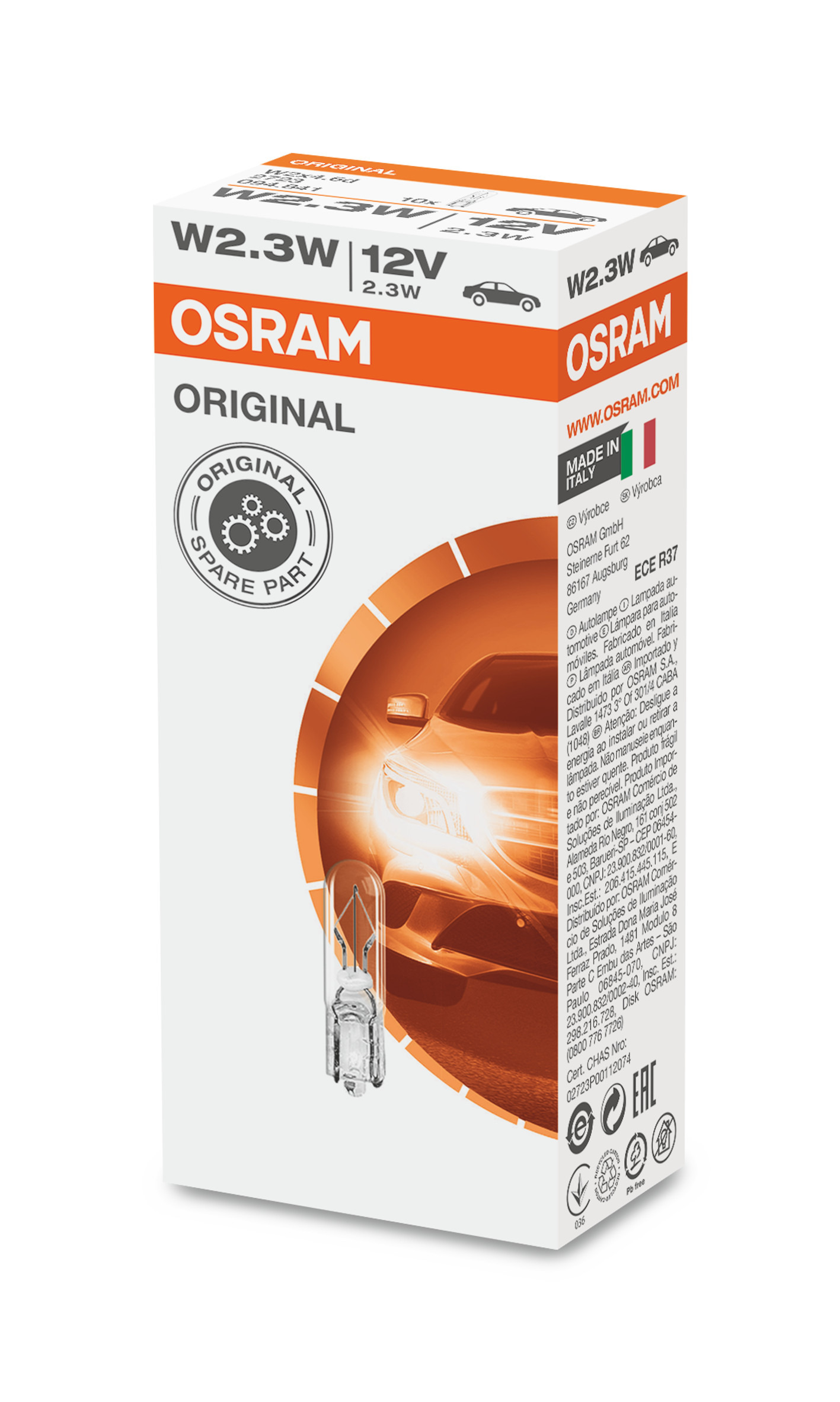 OSRAM Pære, instrumentbelysning 2723