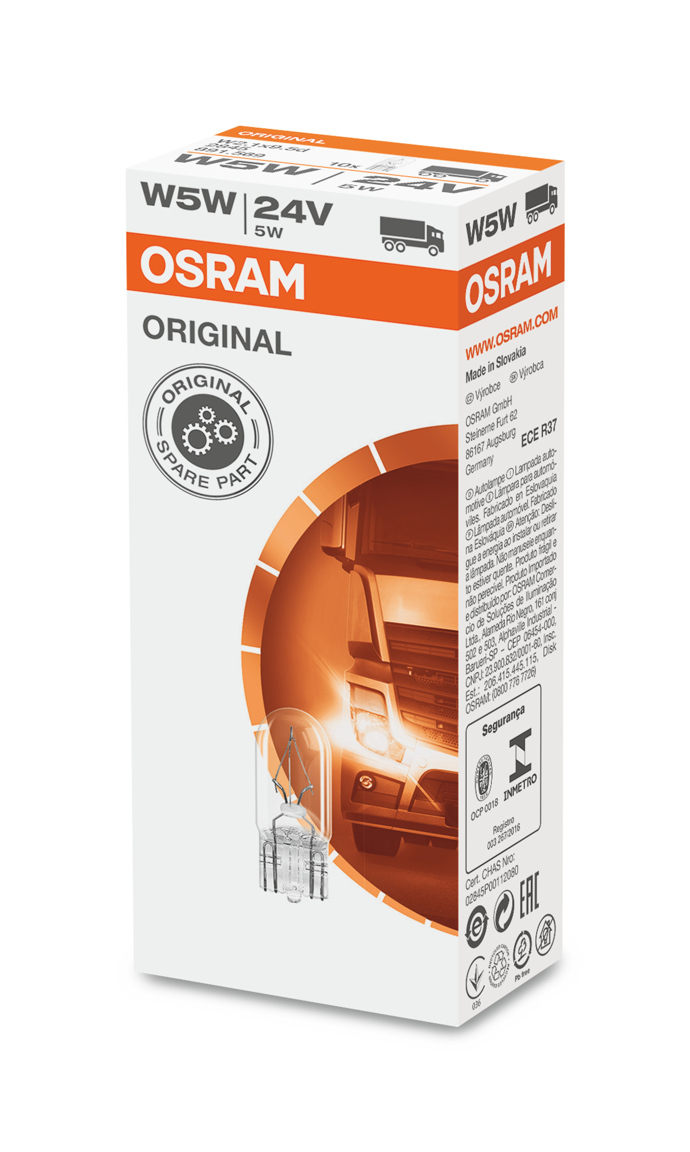 OSRAM Lampe, læselampe 2845