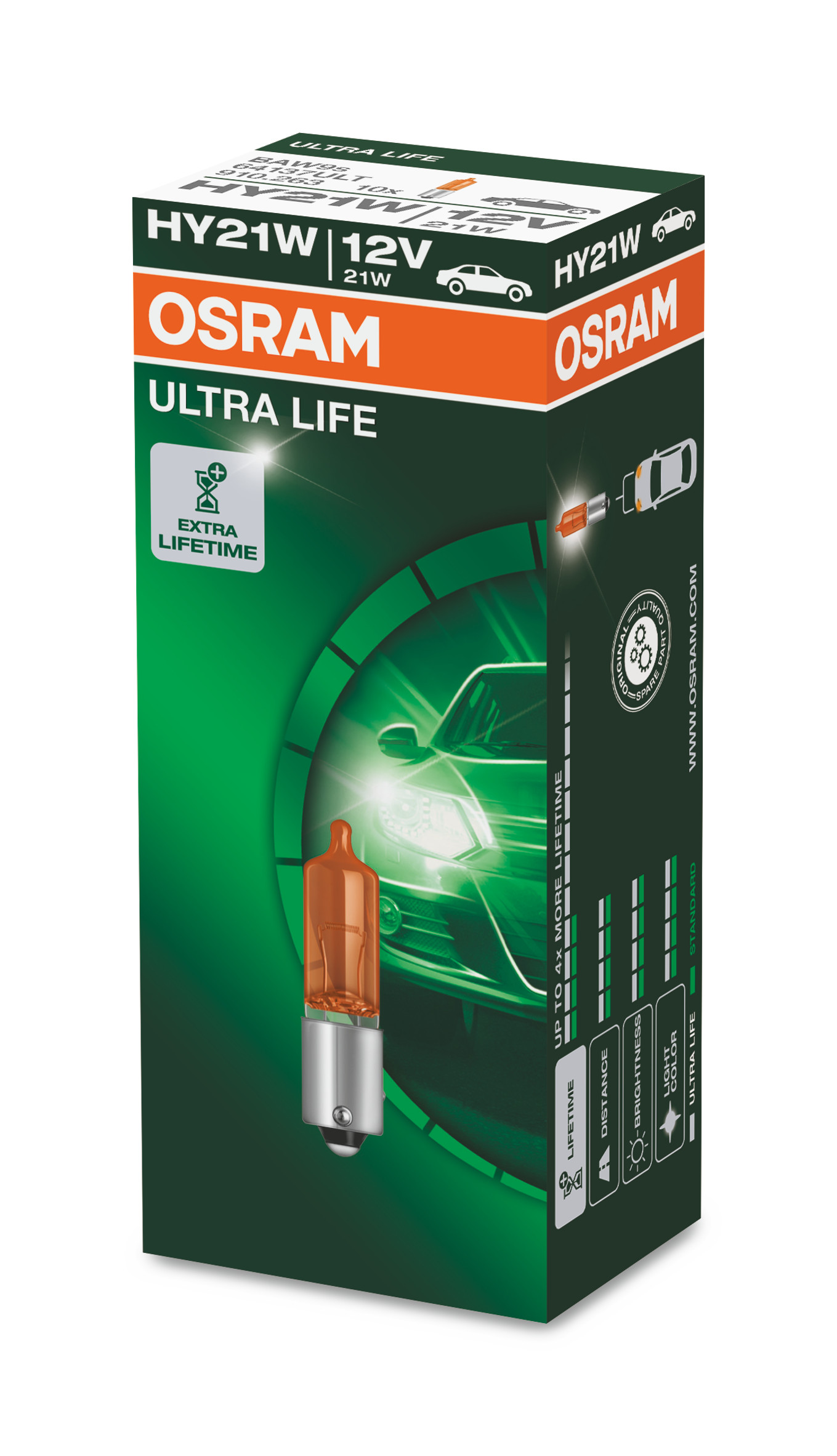 Pære, indikator OSRAM 64137ULT