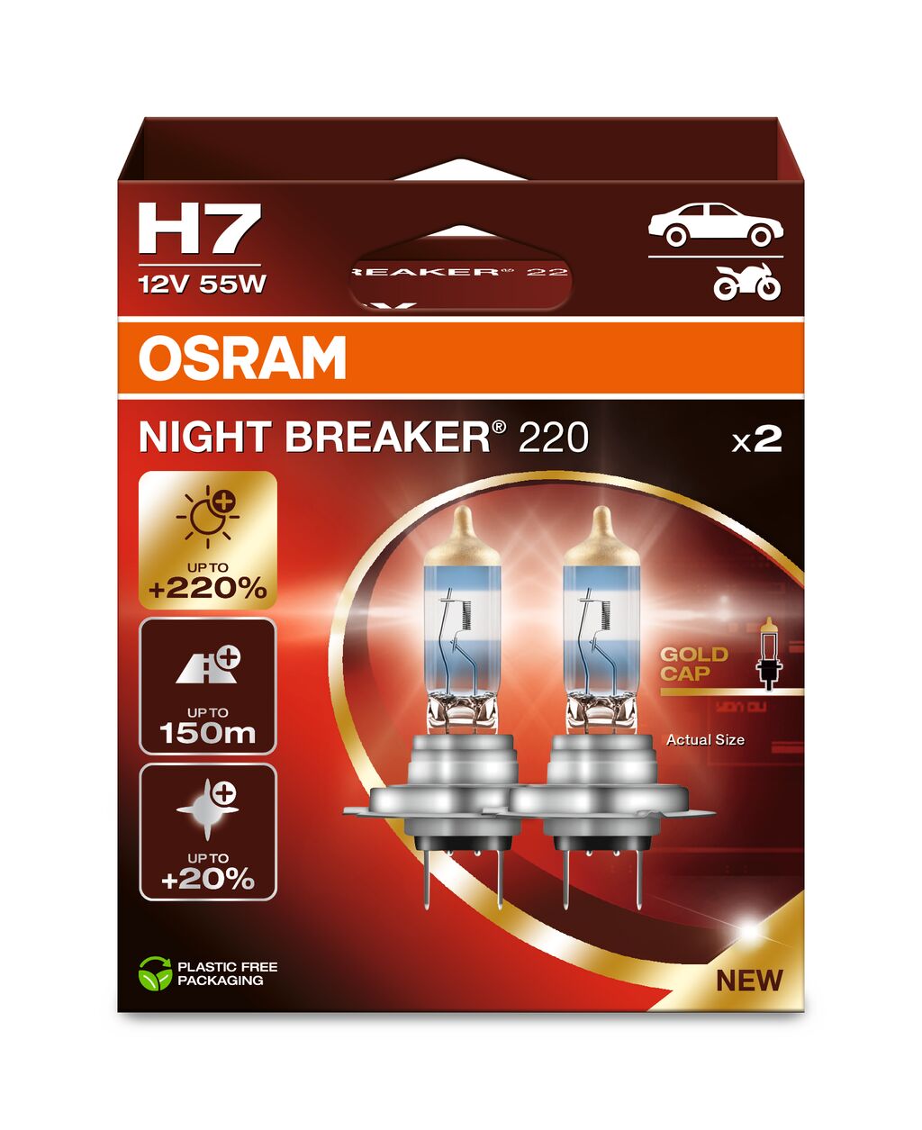 OSRAM Pære, drejeforlygte 64210nb2202hb