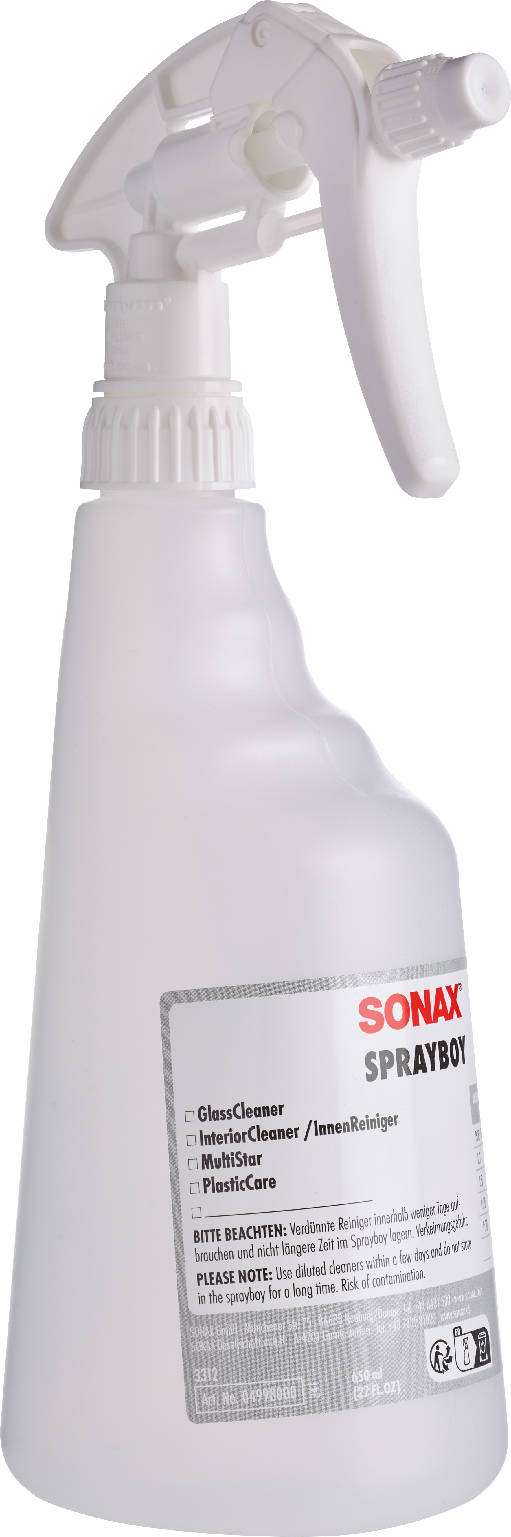 SONAX Doseringsflaske 04998000