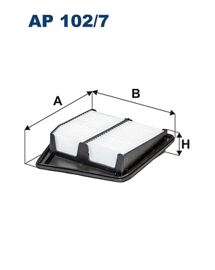 FILTRON Luftfilter ap1027 Filterindsats length_mm_203|Længde [mm]|238 width_mm_206|Bredde [mm]|211 height_mm_209|Højde [mm]|55 55mm for HONDA