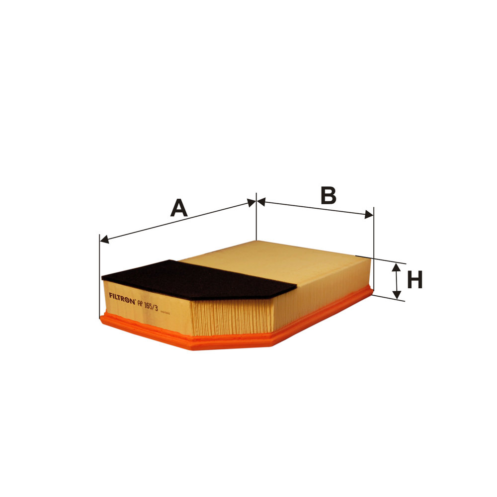 FILTRON Luftfilter ap1653 Filterindsats length_mm_203|Længde [mm]|327 width_mm_206|Bredde [mm]|215 height_mm_209|Højde [mm]|68 68mm for VOLVO