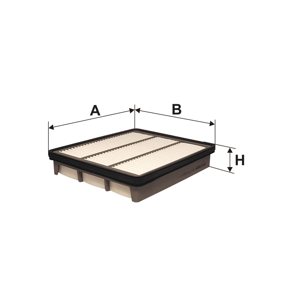 FILTRON Luftfilter ap1775 Filterindsats length_mm_203|Længde [mm]|246 width_mm_206|Bredde [mm]|210 height_mm_209|Højde [mm]|44 44mm for HYUNDAI