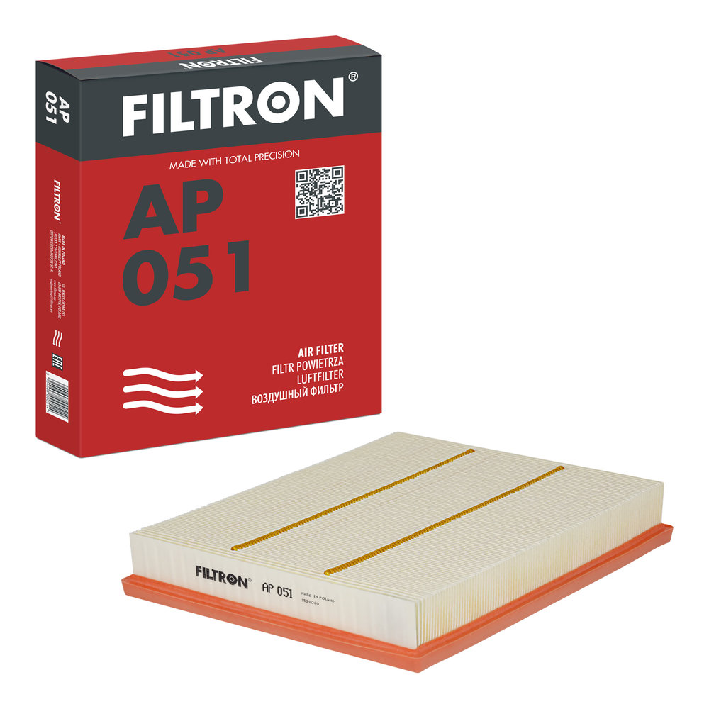 FILTRON Luftfilter ap051 Filterindsats length_mm_203|Længde [mm]|294 width_mm_206|Bredde [mm]|234 height_mm_209|Højde [mm]|42 42mm for OPEL GENERAL M