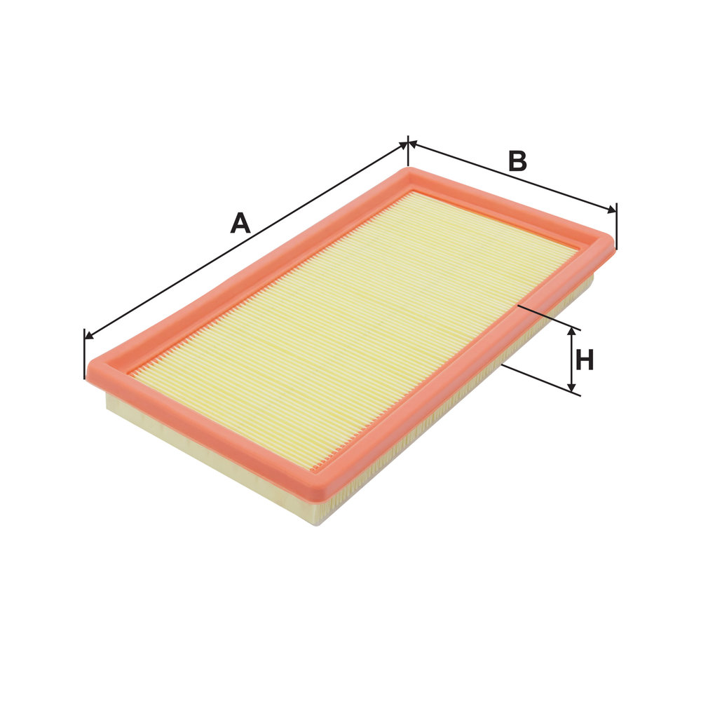 FILTRON Luftfilter ap0225 Filterindsats length_mm_203|Længde [mm]|269 width_mm_206|Bredde [mm]|140 height_mm_209|Højde [mm]|33 33mm for FIAT