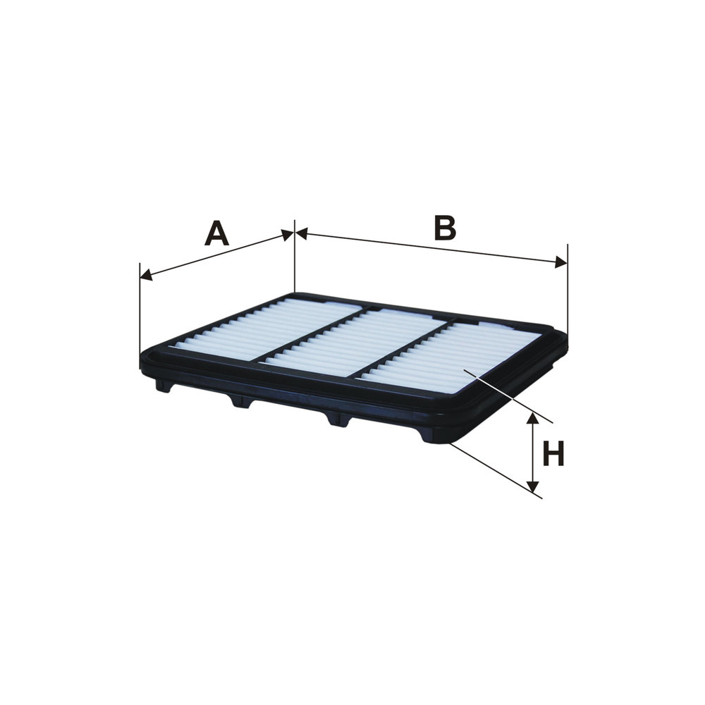 FILTRON Luftfilter ap0828 Filterindsats length_mm_203|Længde [mm]|193 width_mm_206|Bredde [mm]|224 height_mm_209|Højde [mm]|27 27mm for DAEWOO