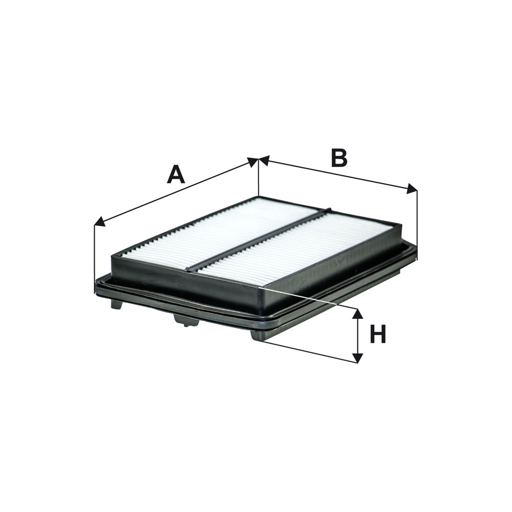 FILTRON Luftfilter ap1057 Filterindsats length_mm_203|Længde [mm]|172 width_mm_206|Bredde [mm]|269 height_mm_209|Højde [mm]|48 48mm for HONDA