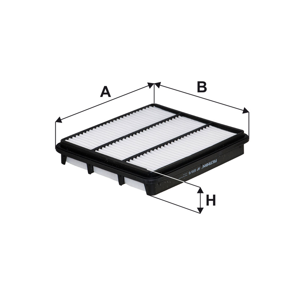 FILTRON Luftfilter ap1096 Filterindsats length_mm_203|Længde [mm]|275 width_mm_206|Bredde [mm]|246 height_mm_209|Højde [mm]|45 45mm for GENERAL MOTOR
