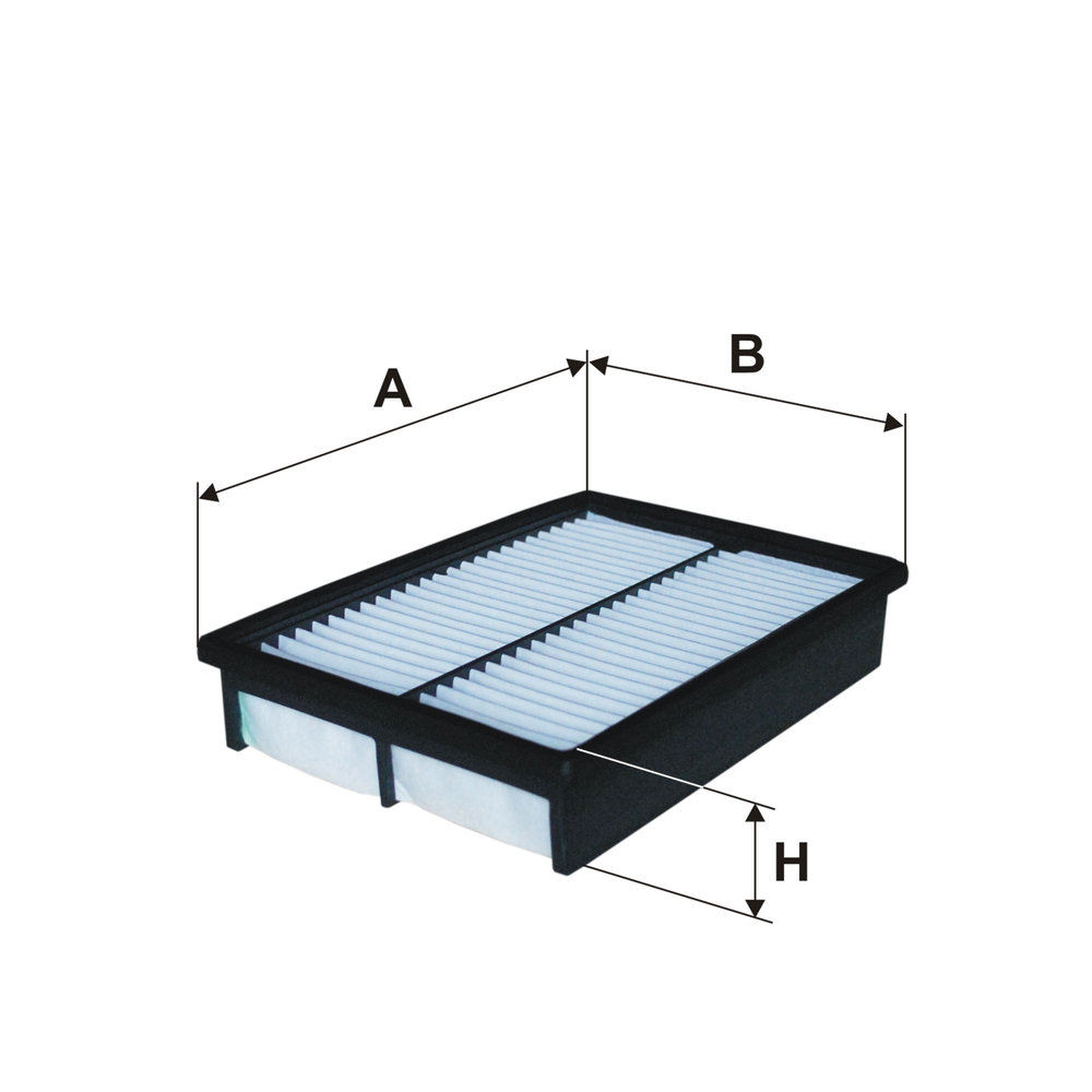 FILTRON Luftfilter ap1132 Filterindsats length_mm_203|Længde [mm]|276 width_mm_206|Bredde [mm]|187 height_mm_209|Højde [mm]|53 53mm for MAZDA
