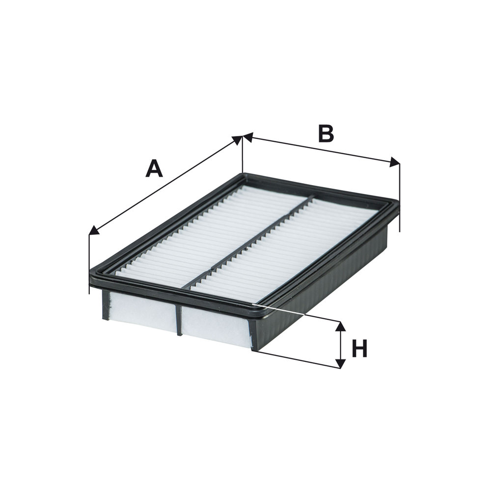 FILTRON Luftfilter ap1139 Filterindsats length_mm_203|Længde [mm]|307 width_mm_206|Bredde [mm]|169 height_mm_209|Højde [mm]|43 43mm for MAZDA