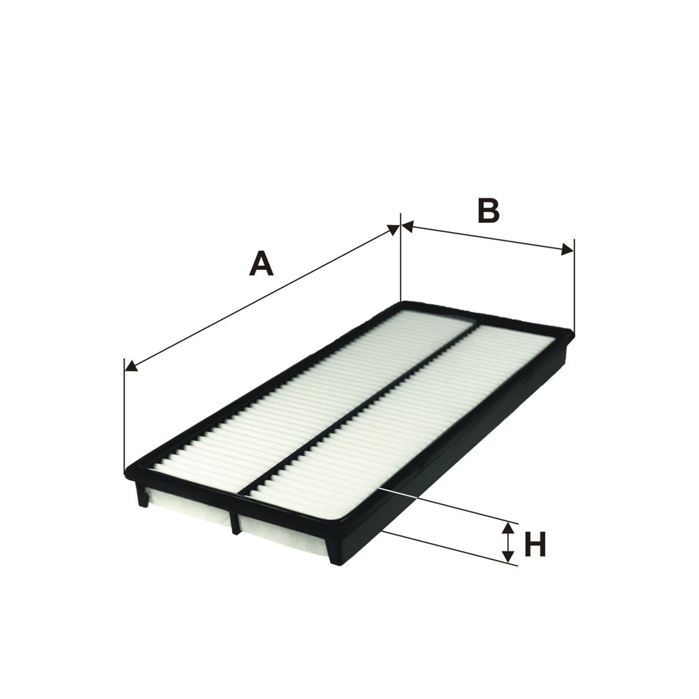 FILTRON Luftfilter ap1212 Filterindsats length_mm_203|Længde [mm]|371 width_mm_206|Bredde [mm]|168 height_mm_209|Højde [mm]|34 34mm for SUBARU