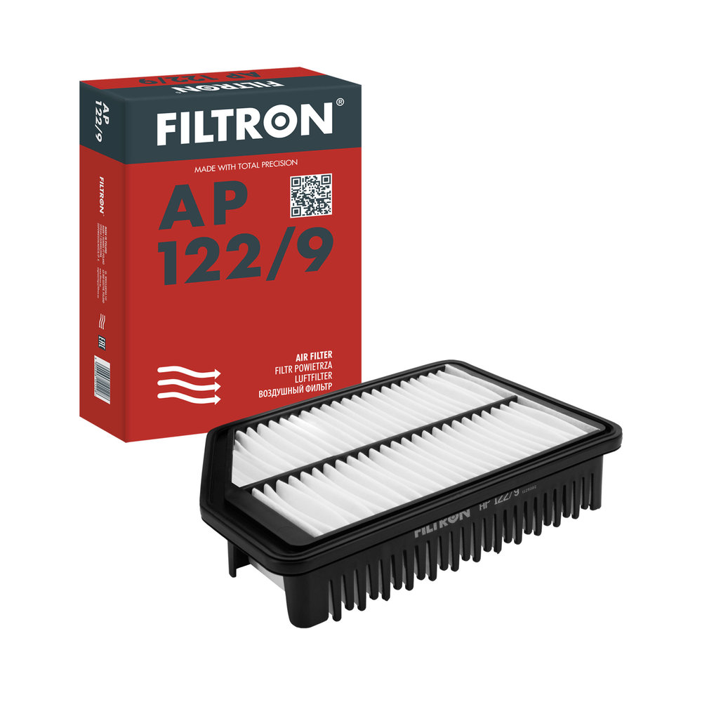 FILTRON Luftfilter ap1229 Filterindsats length_mm_203|Længde [mm]|257 width_mm_206|Bredde [mm]|163 height_mm_209|Højde [mm]|51 51mm for KIA