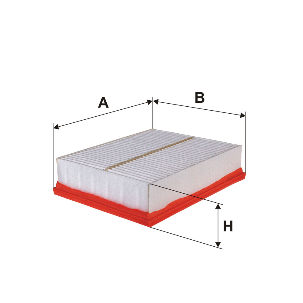 FILTRON Luftfilter ap1355 Filterindsats length_mm_203|Længde [mm]|246 width_mm_206|Bredde [mm]|197 height_mm_209|Højde [mm]|50 50mm for RENAULT