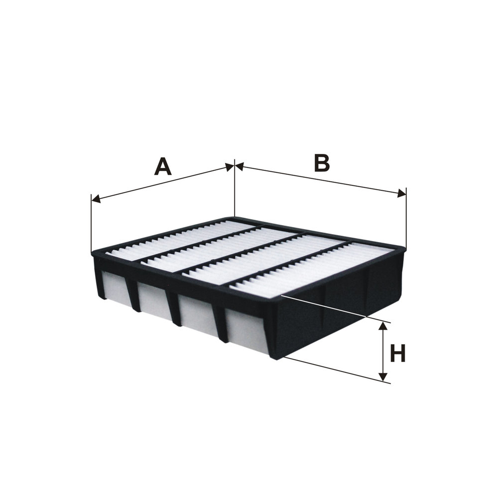 FILTRON Luftfilter ap1431 Filterindsats length_mm_203|Længde [mm]|244 width_mm_206|Bredde [mm]|207 height_mm_209|Højde [mm]|53 53mm for TOYOTA