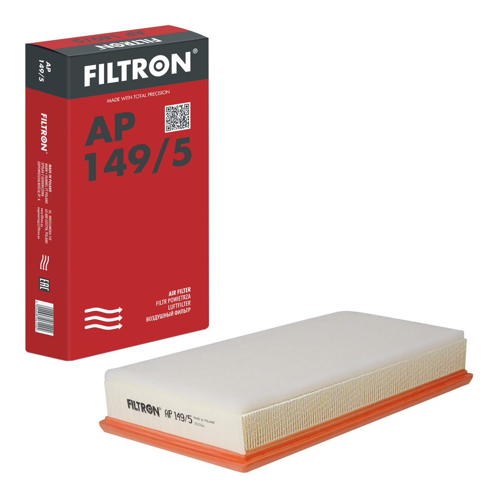 FILTRON Luftfilter ap1495 Filterindsats length_mm_203|Længde [mm]|364 width_mm_206|Bredde [mm]|185 height_mm_209|Højde [mm]|60 60mm for VAG
