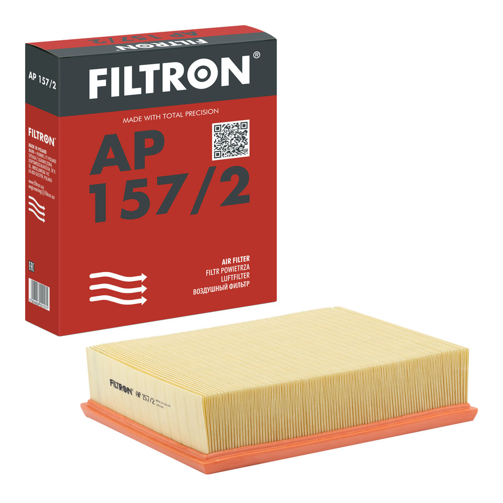 FILTRON Luftfilter ap1572 Filterindsats length_mm_203|Længde [mm]|277 width_mm_206|Bredde [mm]|218 height_mm_209|Højde [mm]|72 72mm for VAG