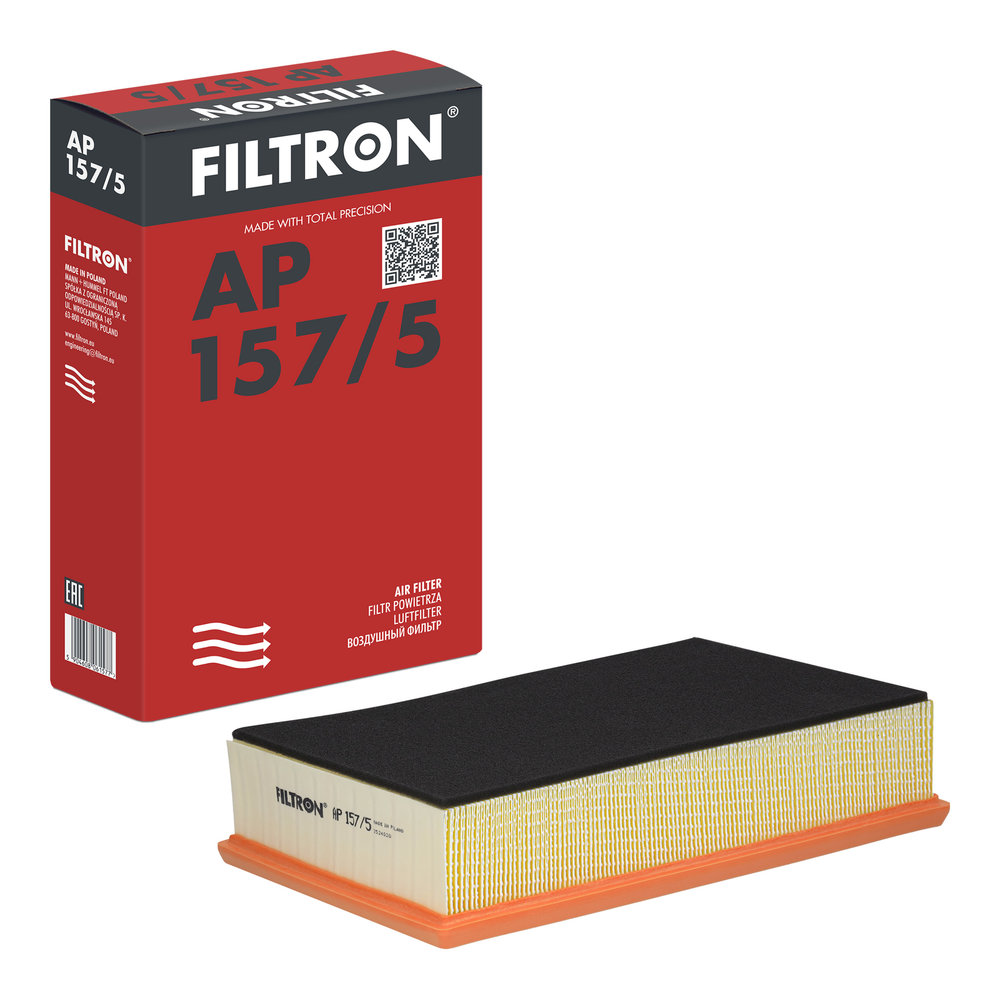 FILTRON Luftfilter ap1575 Filterindsats length_mm_203|Længde [mm]|316 width_mm_206|Bredde [mm]|190 height_mm_209|Højde [mm]|56 56mm for VAG