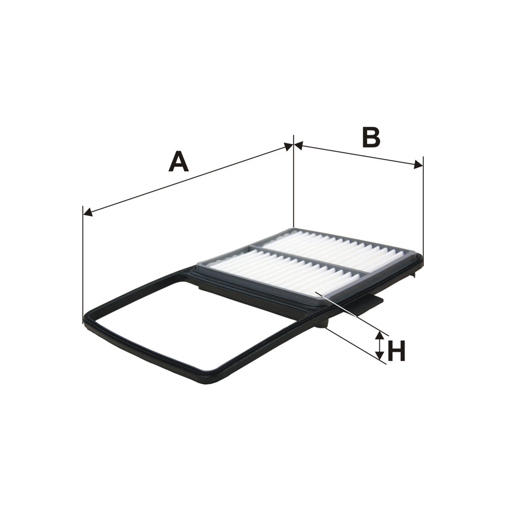 FILTRON Luftfilter ap1702 Filterindsats length_mm_203|Længde [mm]|290 width_mm_206|Bredde [mm]|199 height_mm_209|Højde [mm]|28 28mm for TOYOTA