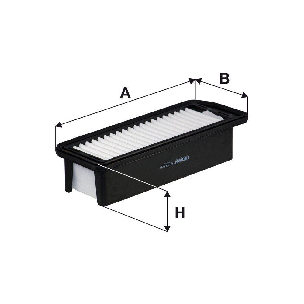 FILTRON Luftfilter ap1735 Filterindsats length_mm_203|Længde [mm]|260 width_mm_206|Bredde [mm]|97 height_mm_209|Højde [mm]|60 60mm for SUZUKI