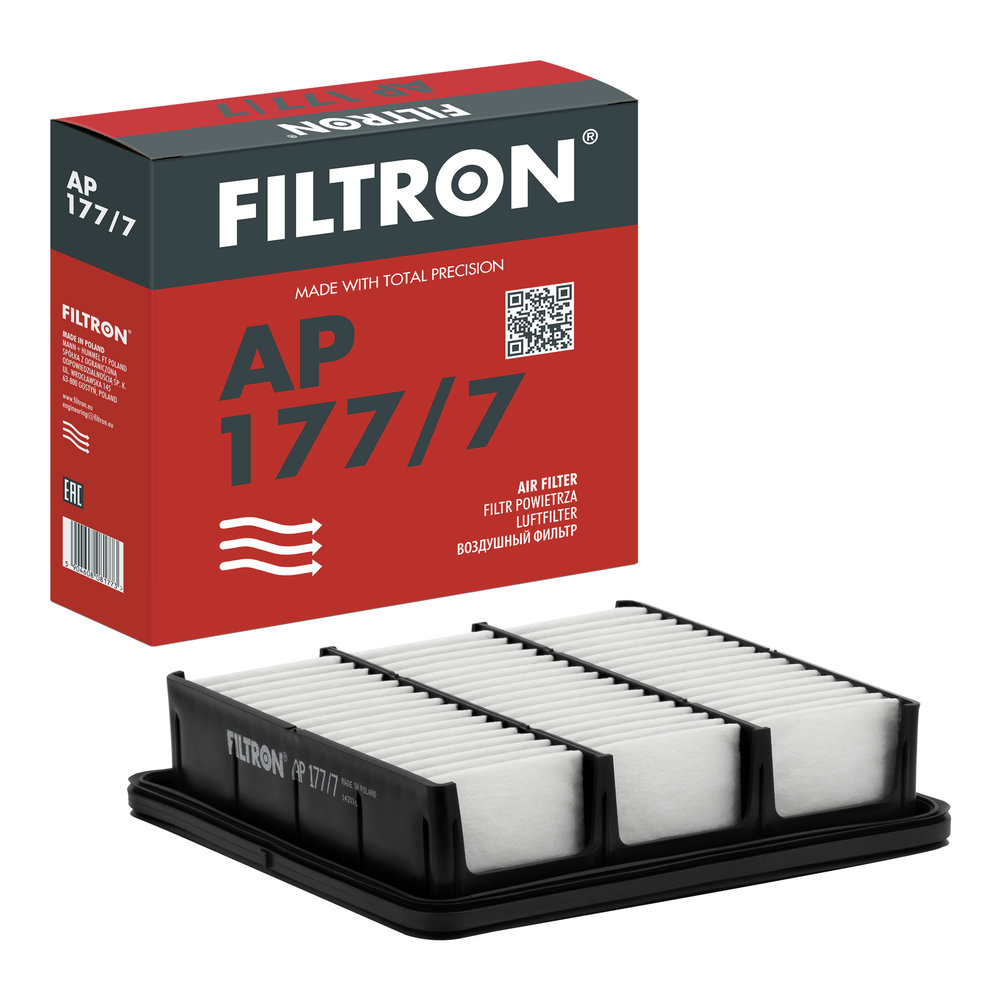 FILTRON Luftfilter ap1777 Filterindsats length_mm_203|Længde [mm]|190 width_mm_206|Bredde [mm]|200 height_mm_209|Højde [mm]|50 50mm for HYUNDAI