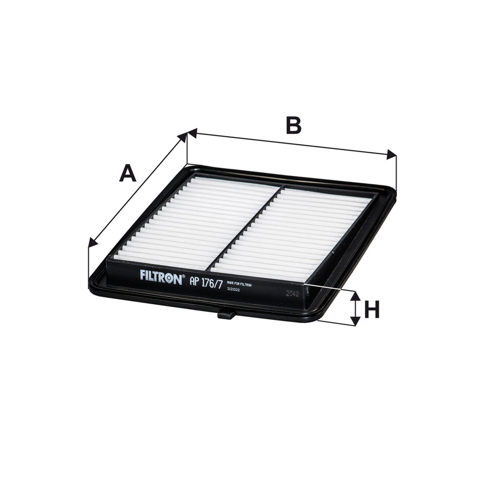 FILTRON Luftfilter ap1767 Filterindsats length_mm_203|Længde [mm]|249 width_mm_206|Bredde [mm]|214 height_mm_209|Højde [mm]|31 31mm for SUZUKI