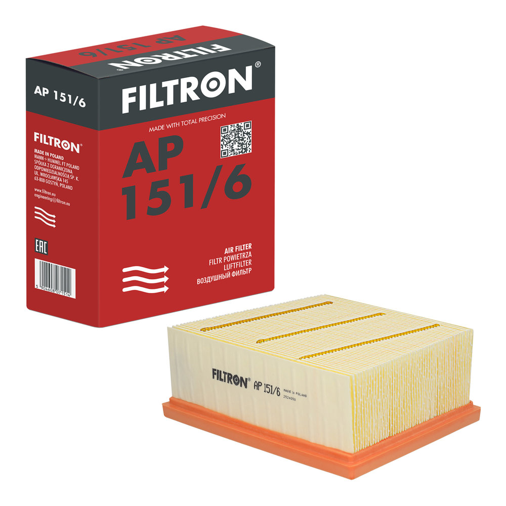 FILTRON Luftfilter ap1516 Filterindsats length_mm_203|Længde [mm]|161 width_mm_206|Bredde [mm]|217 height_mm_209|Højde [mm]|70 70mm for FORD