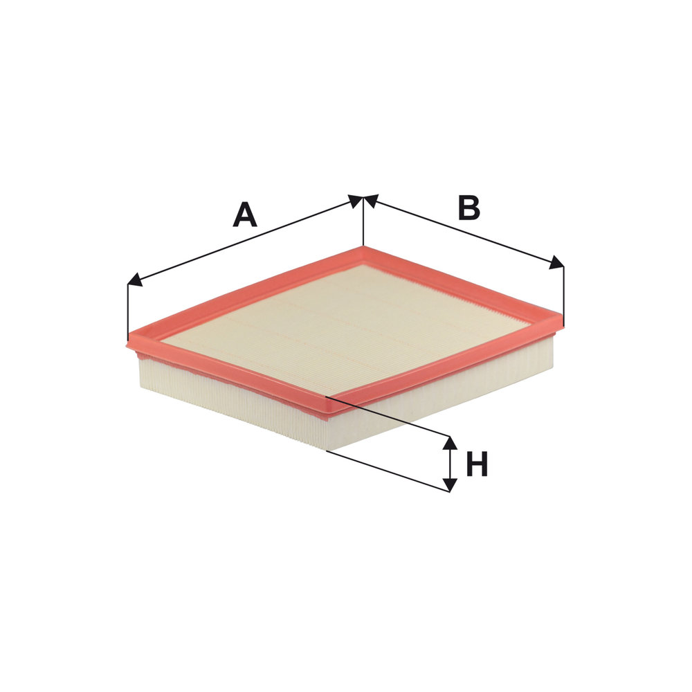 FILTRON Luftfilter ap0522 Filterindsats length_mm_203|Længde [mm]|199 width_mm_206|Bredde [mm]|243 height_mm_209|Højde [mm]|41 41mm for OPEL