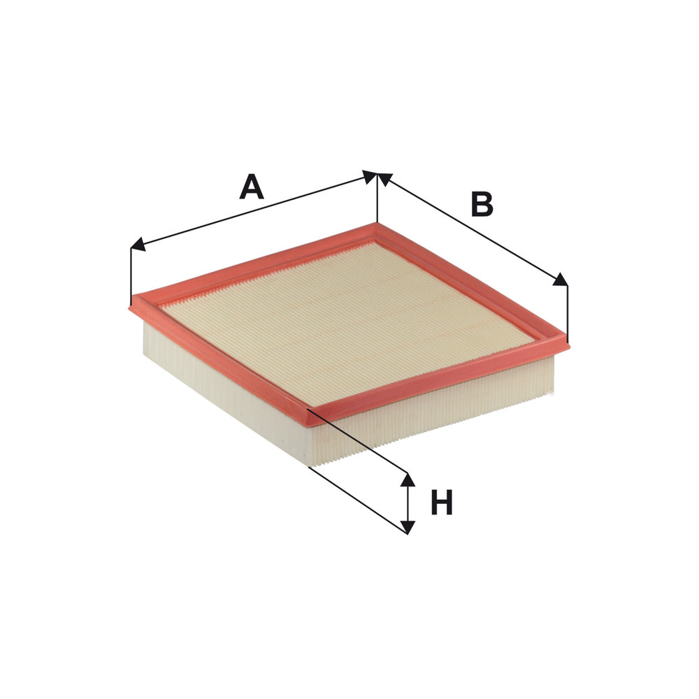 FILTRON Luftfilter ap1706 Filterindsats length_mm_203|Længde [mm]|242 width_mm_206|Bredde [mm]|225 height_mm_209|Højde [mm]|45 45mm for TOYOTA