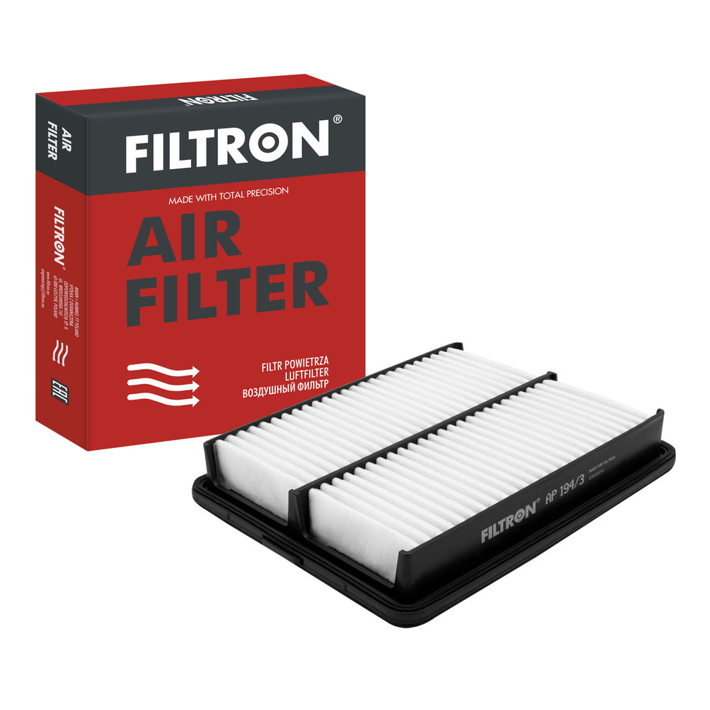 FILTRON Luftfilter ap1943 Filterindsats length_mm_203|Længde [mm]|245 width_mm_206|Bredde [mm]|188 height_mm_209|Højde [mm]|37 37mm for SSANGYONG