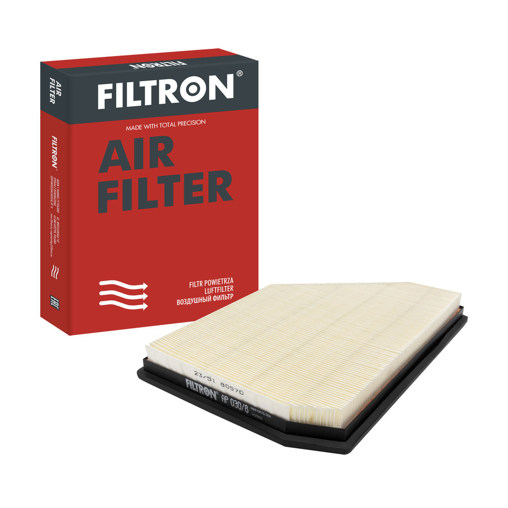 FILTRON Luftfilter ap0308 Filterindsats length_mm_203|Længde [mm]|288 width_mm_206|Bredde [mm]|198 height_mm_209|Højde [mm]|38 38mm for BMW