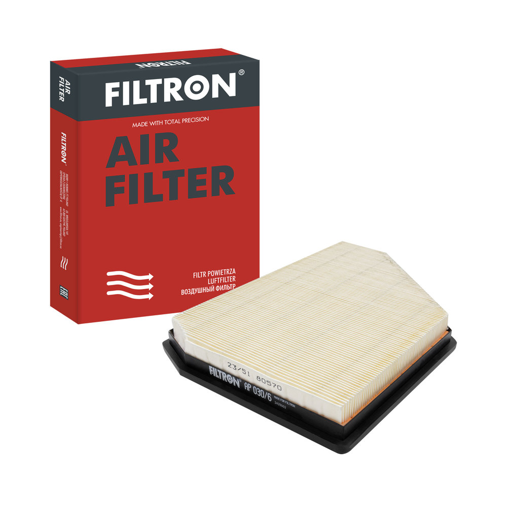 FILTRON Luftfilter ap0306 Filterindsats length_mm_203|Længde [mm]|288 width_mm_206|Bredde [mm]|198 height_mm_209|Højde [mm]|38 38mm for BMW