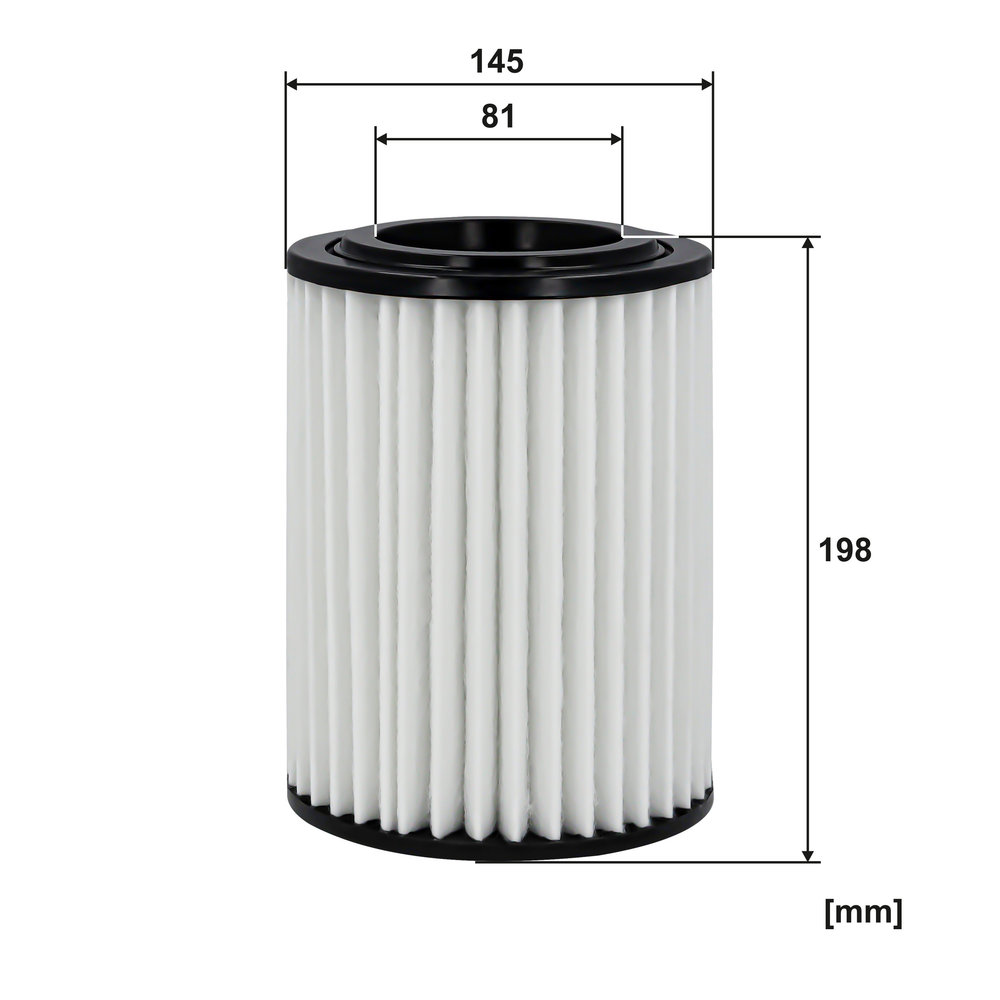 FILTRON Luftfilter ar3221 Filterindsats height_mm_209|Højde [mm]|199 outer_diameter_mm_497|Yderdiameter [mm]|145 inner_diameter_1_mm_995|Inder diamete