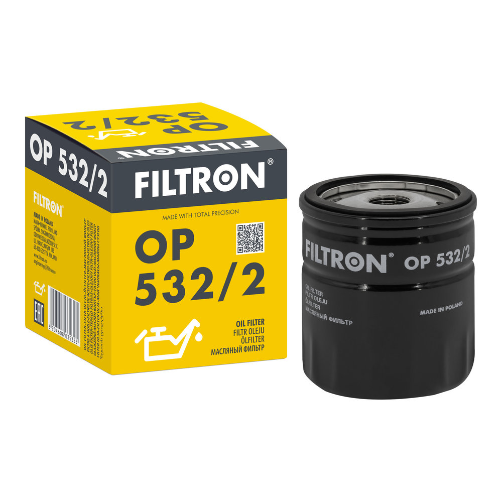 FILTRON Oliefilter op5322 Påskruet 79mm 3/4-16 UNF-2B for SAAB GENERAL MOTORS MAZDA