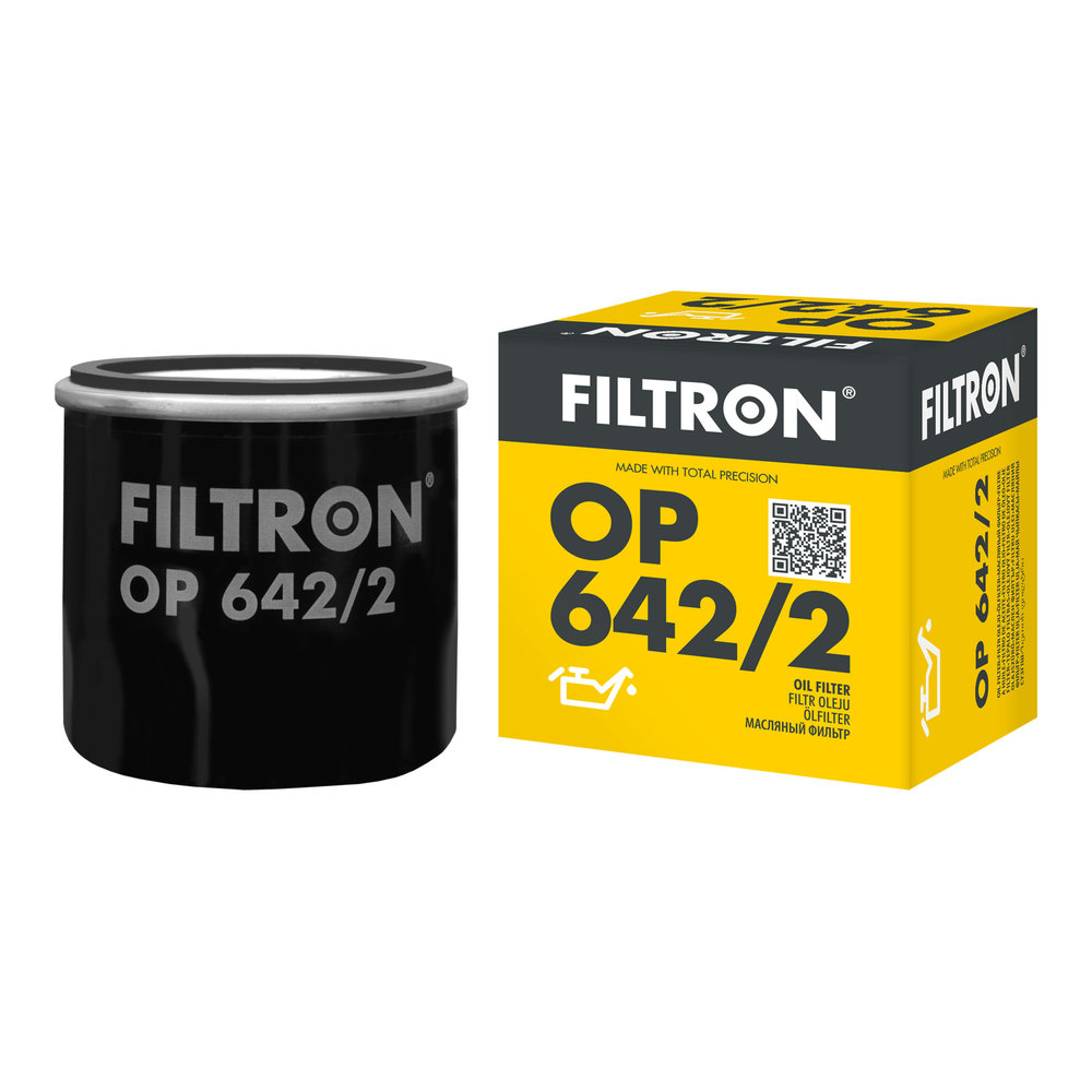 FILTRON Oliefilter op6422 Påskruet 60mm M20x1.5 for HYUNDAI ISUZU MITSUBISHI NISSAN RENAULT
