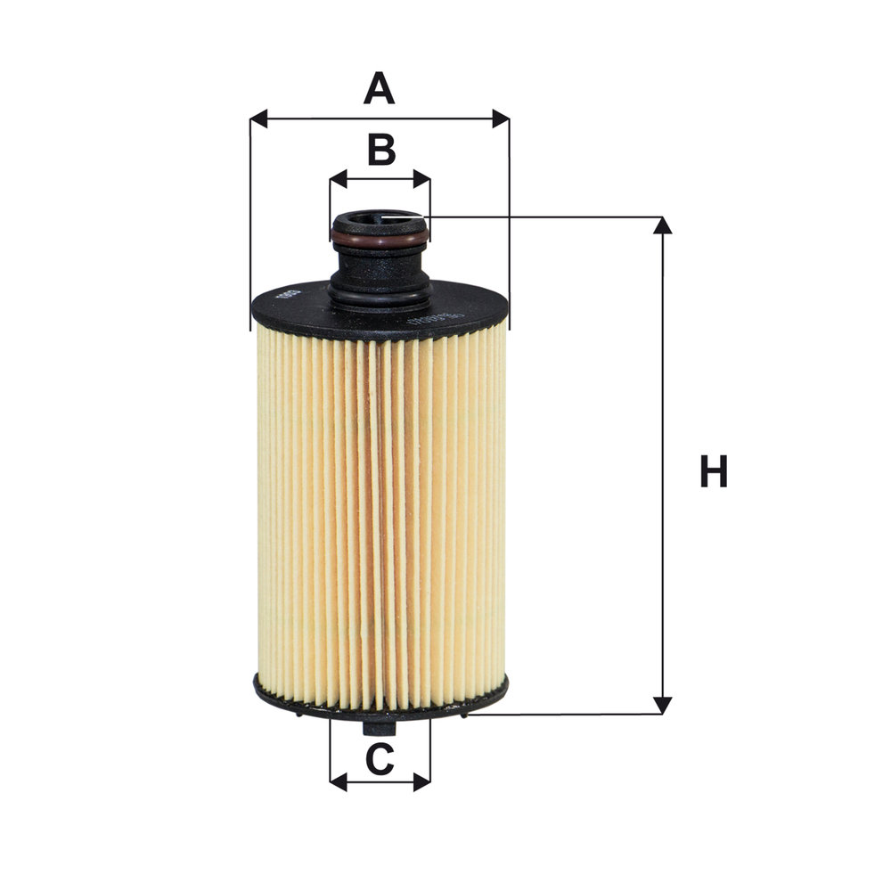 FILTRON Oliefilter oe6101 Filterindsats height_mm_209|Højde [mm]|125 outer_diameter_mm_497|Yderdiameter [mm]|62 inner_diameter_1_mm_995|Inder diameter