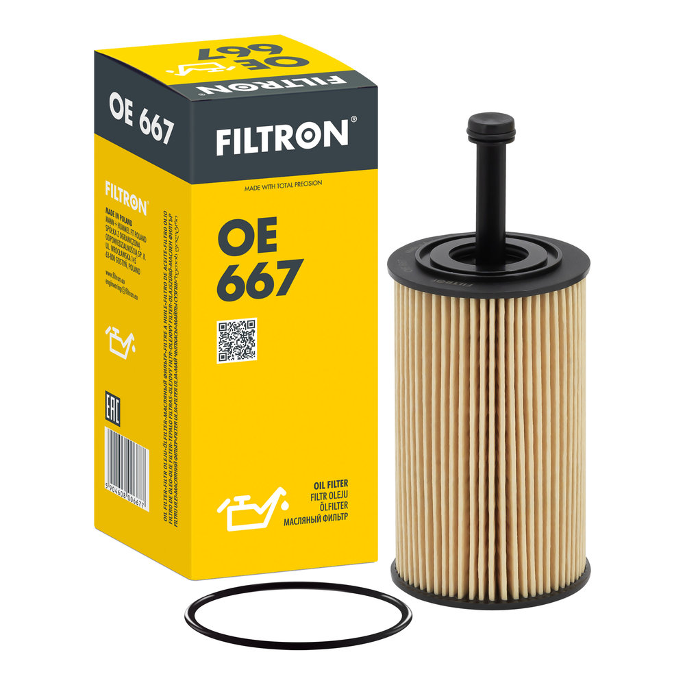 FILTRON Oliefilter oe667 Filterindsats height_mm_209|Højde [mm]|141 inner_diameter_mm_496|Indvendig diameter [mm]|22 outer_diameter_mm_497|Yderdiamete