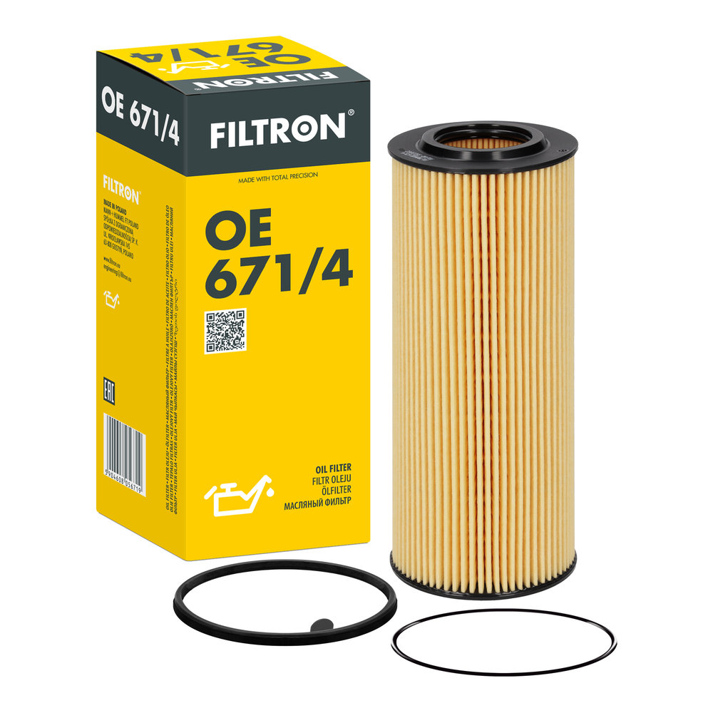 FILTRON Oliefilter oe6714 Filterindsats height_mm_209|Højde [mm]|155 outer_diameter_1_mm_978|Yderdiameter 1 [mm]|64 inner_diameter_1_mm_995|Inder diam