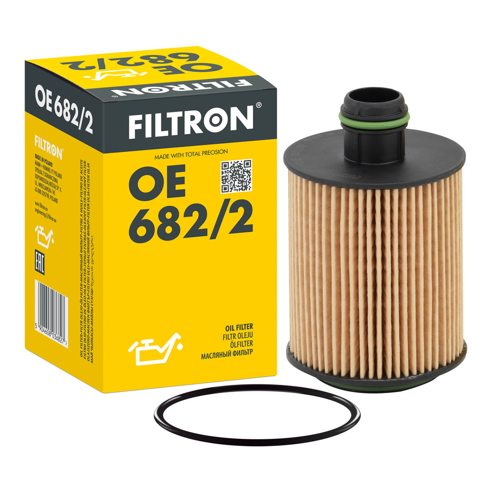 FILTRON Oliefilter oe6822 Filterindsats height_mm_209|Højde [mm]|105 outer_diameter_mm_497|Yderdiameter [mm]|64 inner_diameter_1_mm_995|Inder diameter