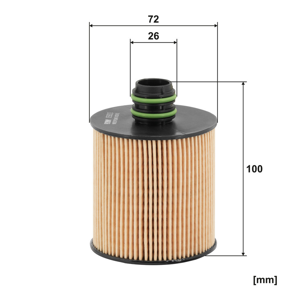 FILTRON Oliefilter oe6823 Filterindsats height_mm_209|Højde [mm]|101 outer_diameter_mm_497|Yderdiameter [mm]|72 inner_diameter_1_mm_995|Inder diameter