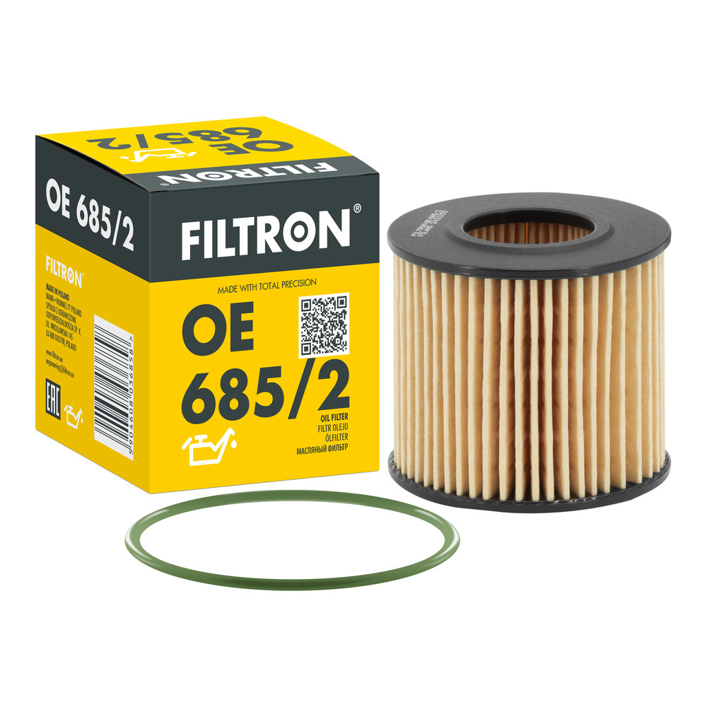 FILTRON Oliefilter oe6852 Filterindsats height_mm_209|Højde [mm]|57 outer_diameter_mm_497|Yderdiameter [mm]|60 inner_diameter_1_mm_995|Inder diameter