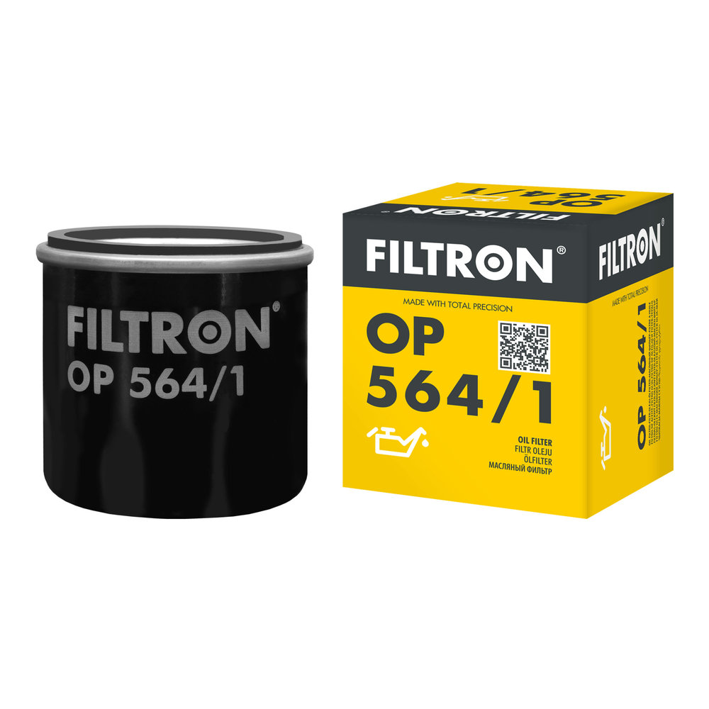 FILTRON Oliefilter op5641 Påskruet 75mm M18x1.5-6H for GENERAL MOTORS