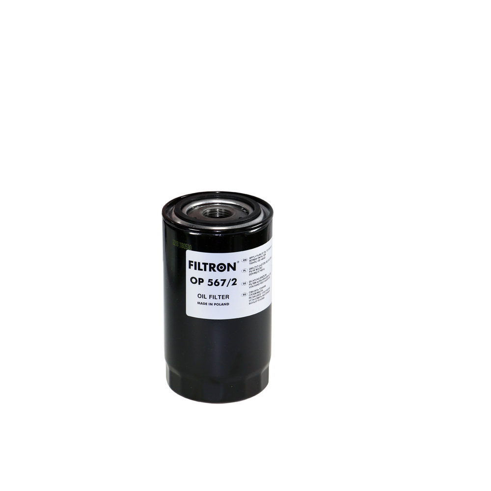 FILTRON Oliefilter op5672 Påskruet 177mm 1-12 UNF for NISSAN