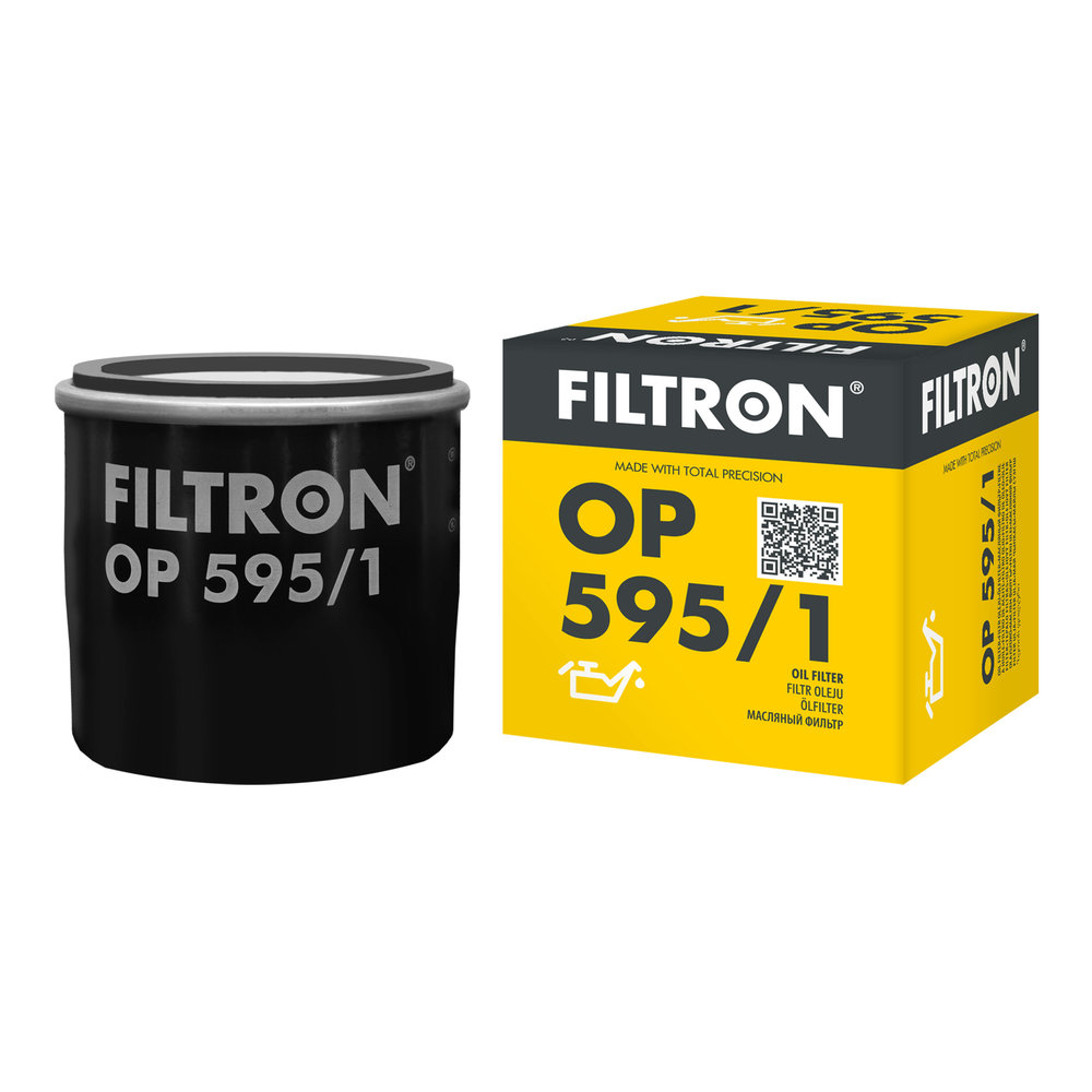 FILTRON Oliefilter op5951 Påskruet 65mm M20x1.5 for MAZDA
