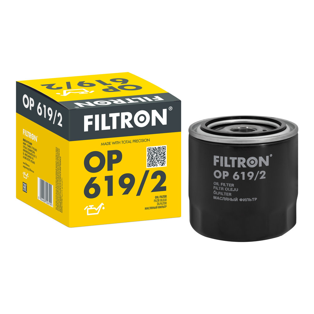 FILTRON Oliefilter op6192 Påskruet 99mm M24x1.5 for TOYOTA