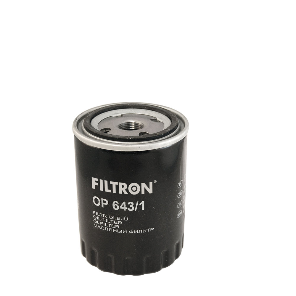 FILTRON Oliefilter op6431 Påskruet 91mm M20x1.5 for RENAULT