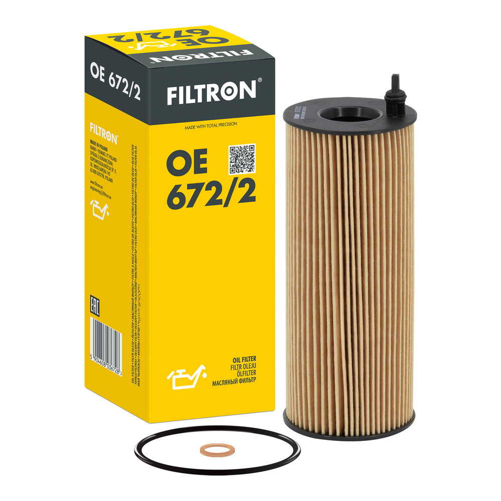 FILTRON Oliefilter oe6722 Filterindsats height_mm_209|Højde [mm]|172 outer_diameter_mm_497|Yderdiameter [mm]|64 inner_diameter_1_mm_995|Inder diameter