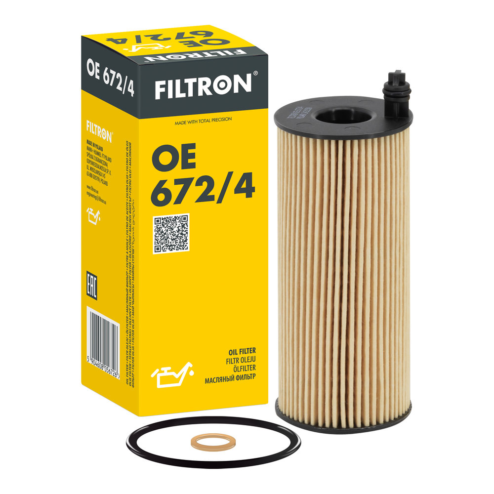 FILTRON Oliefilter oe6724 Filterindsats height_mm_209|Højde [mm]|134 outer_diameter_mm_497|Yderdiameter [mm]|52 inner_diameter_1_mm_995|Inder diameter